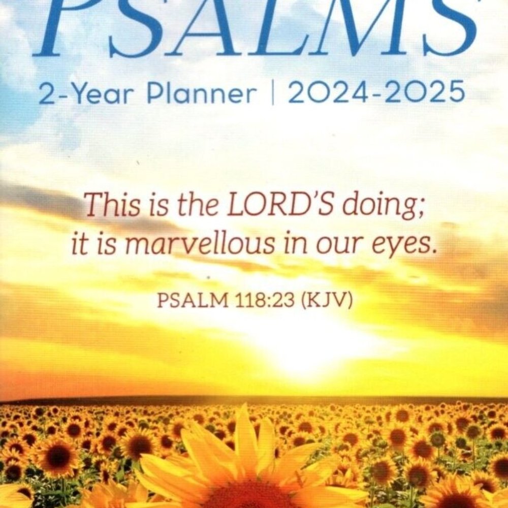 2024-2025 Value Pocket Inspirations Calendar for Planning - Psalms